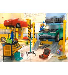 Puzzle Castorland Oficina de Carros 120 peças