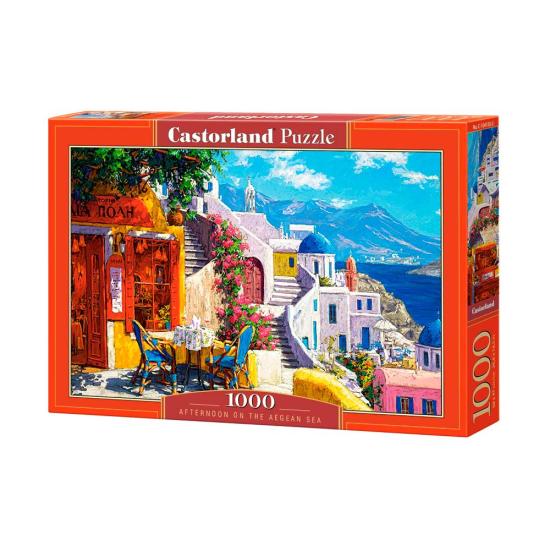 Puzzle Castorland Tarde no Mar Egeu 1000 Peças