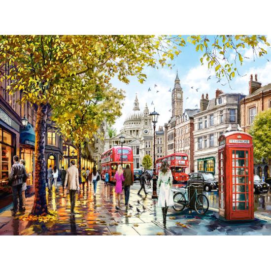 Puzzle Castorland Tarde Em Londres de 2000 Peças