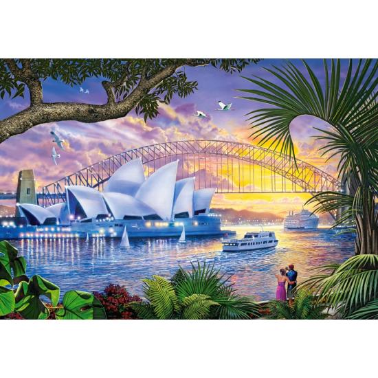 Puzzle Castorland Theatre Sydney Opera House 1500 peças