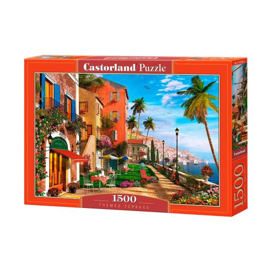 Puzzle Castorland Theme Terrace 1500 peças