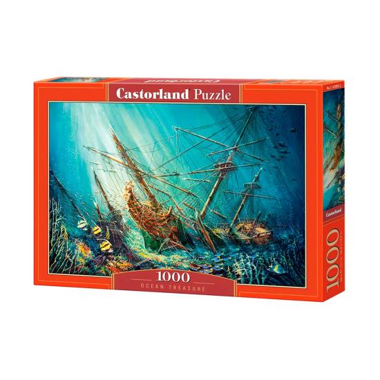 Puzzle Castorland Tesouro do Oceano 1000 Peças
