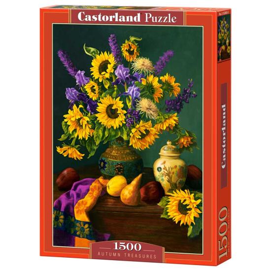 Puzzle Castorland Gatinhos no Telhado 1500 Peças