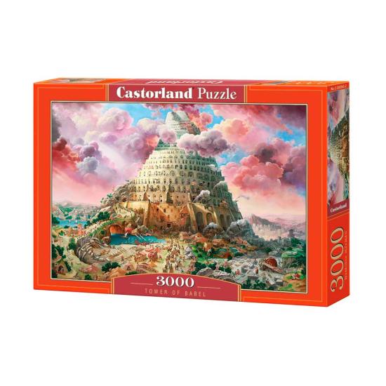 Puzzle Castorland Torre de Babel de 3000 Peças Puzzle Castorland Torre de Babel de 3000 Peças