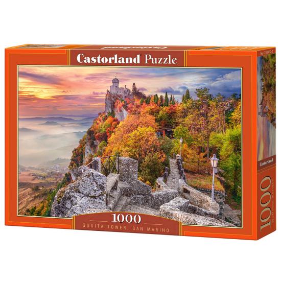 Puzzle Castorland Torre Guaita, San Marino 1000 Peças