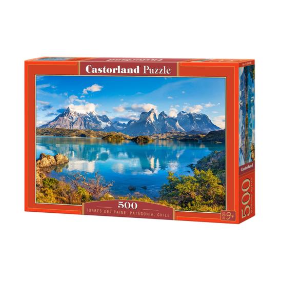 Puzzle Castorland Torres del Paine, Patagonia de 500 pçs