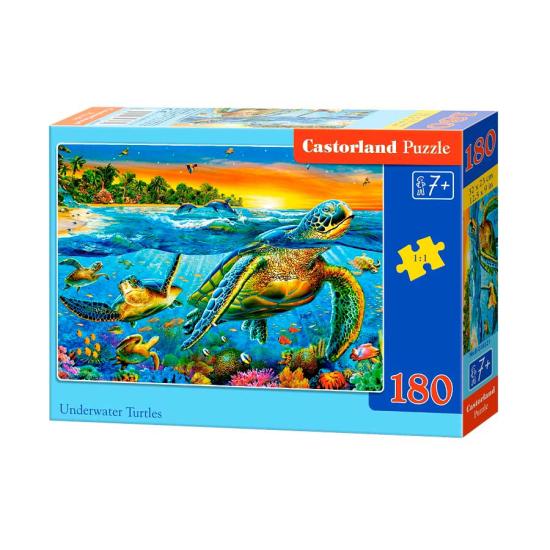 Puzzle Castorland Tartarugas Subaquáticas 180 Peças
