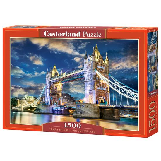 Puzzle Castorland Tower Bridge, Londres de 1500 peças Puzzle Castorland Tower Bridge, Londres de 1500 peças