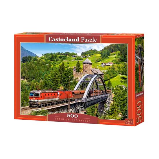 Puzzle Castorland Trem na Ponte de 500 Pieces