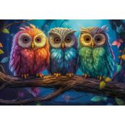 Puzzle Castorland Três Corujinhas 1000 peças