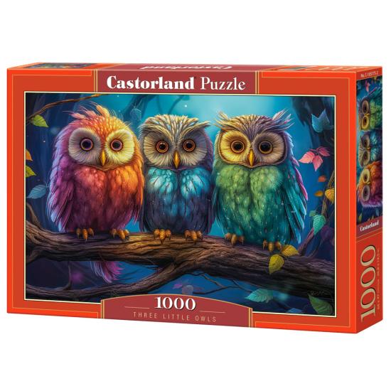 Puzzle Castorland Três Corujinhas 1000 peças