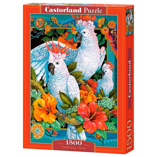 Puzzle Castorland Tropical Trio 1500 Peças