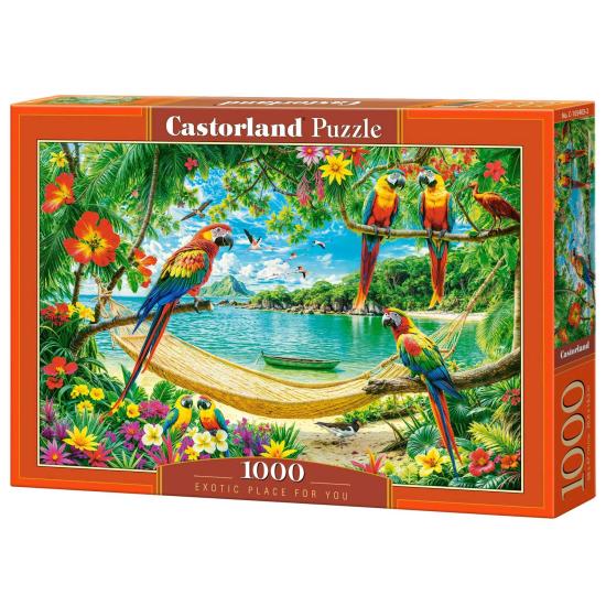 Puzzle Castorland Lugar Exótico Para Você 1000 peças