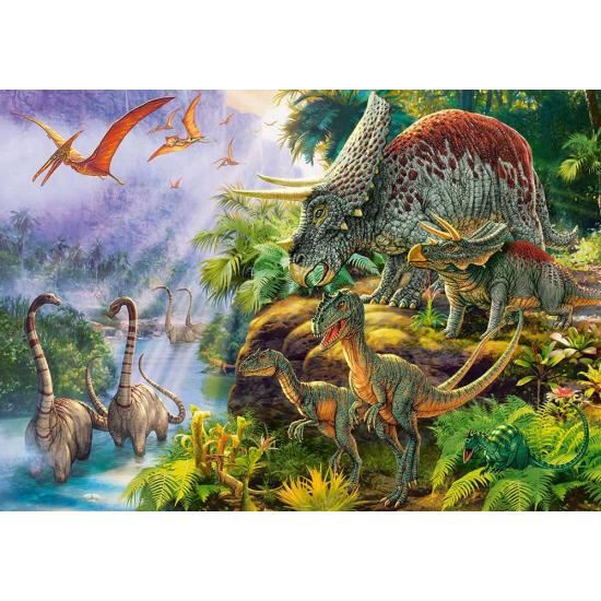 Puzzle Castorland Vale dos Dinossauros 500 peças