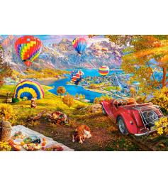 Puzzle Castorland Vale Dos Balões De Ar Quente 1000 Peças