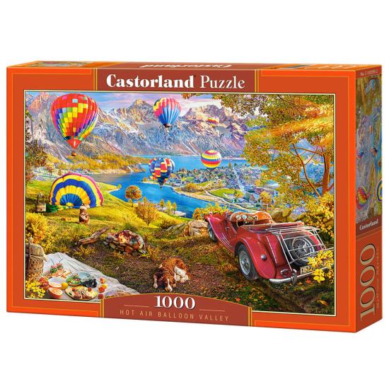 Puzzle Castorland Vale Dos Balões De Ar Quente 1000 Peças