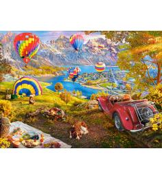 Puzzle Castorland Vale Dos Balões De Ar Quente de 300 Peças