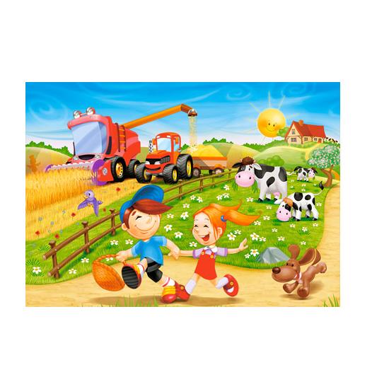 Puzzle Castorland Verão no Campo 60 Peças