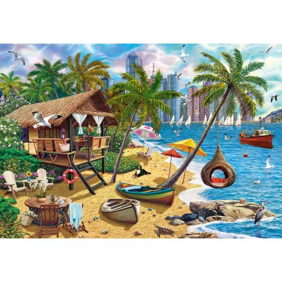 Puzzle Castorland Verão na Cidade 1000 Peças