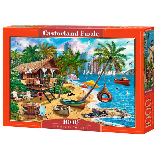 Puzzle Castorland Verão na Cidade 1000 Peças