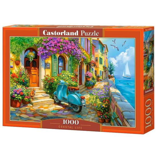 Puzzle Castorland Vida Costeira de 1000 Peças