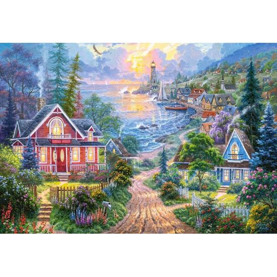 Puzzle Castorland Vida Costeira 1500 peças