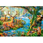 Puzzle Castorland Vida na Floresta 500 peças