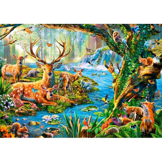 Puzzle Castorland Vida na Floresta 500 peças