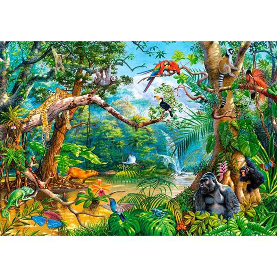 Puzzle Castorland Vida Oculta na Selva 500 Peças
