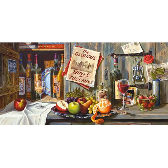 Puzzle Castorland Vinhos e Tesouros italianos Vintage 4000P