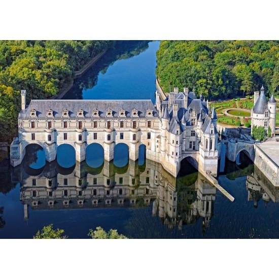 Puzzle Castorland Vista Aérea do Château Chenonceau 500 Piez Puzzle Castorland Vista Aérea do Château Chenonceau 500 Piez