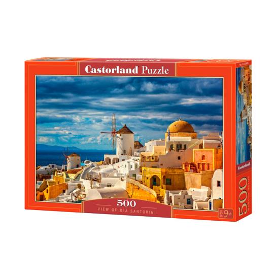 Puzzle Castorland Vista de Oia Santorini 500 Peças