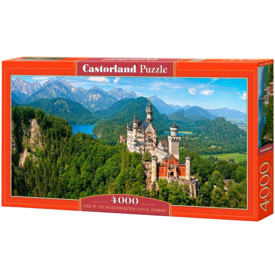 Puzzle Castorland Vista do Castelo de Neuschwanstein 4000 P