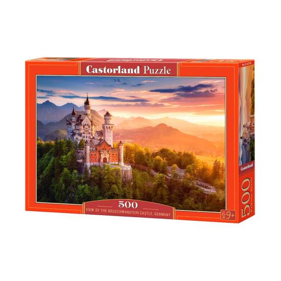 Puzzle Castorland Vista do Castelo de Neuschwanstein 500 Peças