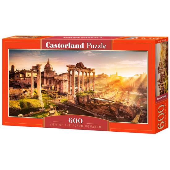 Puzzle Castorland Vista do Fórum Romano 600 Peças