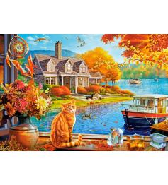 Puzzle Castorland Vista Nítida Do Outono de 500 peças