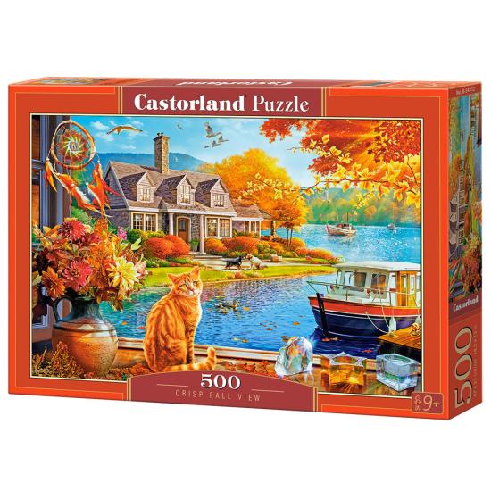 Puzzle Castorland Vista Nítida Do Outono de 500 peças