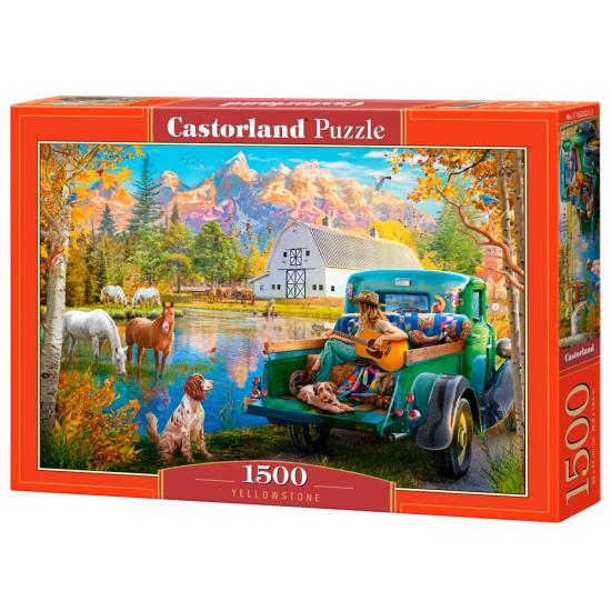 Puzzle Castorland Yellowstone de 1500 Peças
