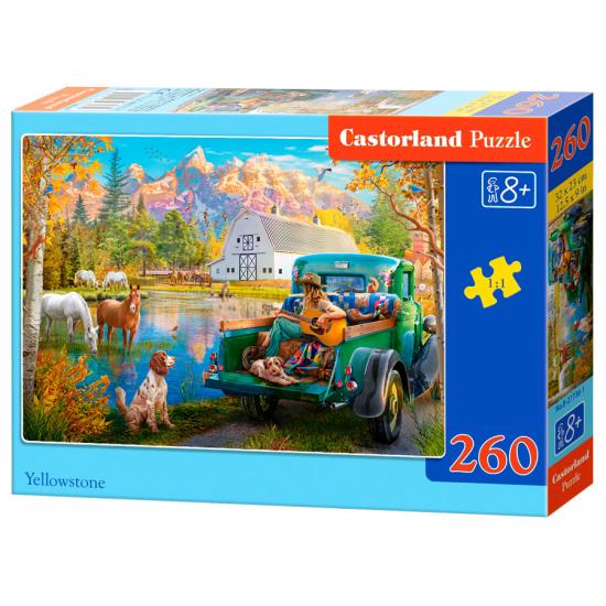 Puzzle Castorland Yellowstone de 260 peças