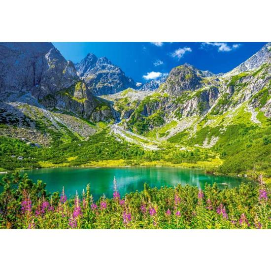 Puzzle Castorland Zelene Pleso, Tatras, Eslováquia 1000 Peças Puzzle Castorland Zelene Pleso, Tatras, Eslováquia 1000 Peças