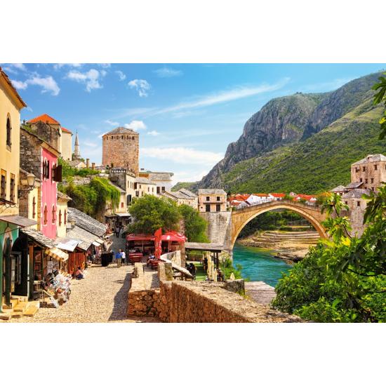 Puzzle Castorland Old Town Mostar 1500 Peças