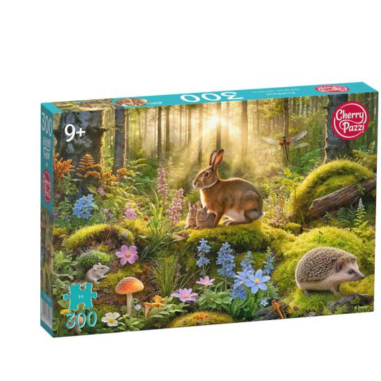 Puzzle Cherry Pazzi Amigos Da Floresta XXL de 300 peças