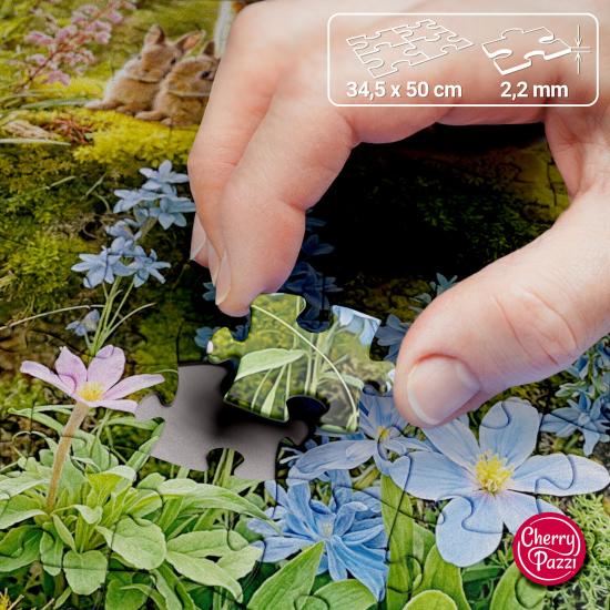 Puzzle Cherry Pazzi Amigos Da Floresta XXL de 300 peças