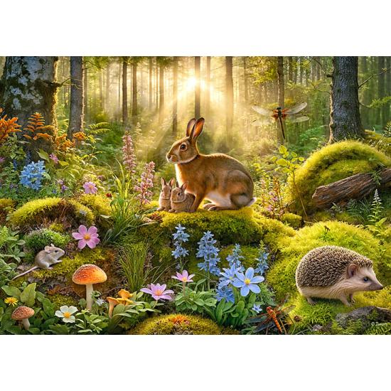 Puzzle Cherry Pazzi Amigos Da Floresta XXL de 300 peças
