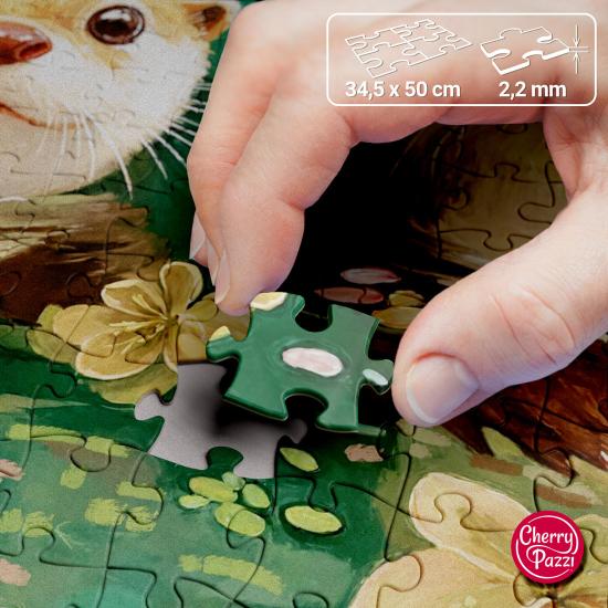 Puzzle Cherry Pazzi Amigos Do Lago XXL de 300 peças