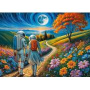 Puzzle Cherry Pazzi Amor Cósmico de 1000 peças