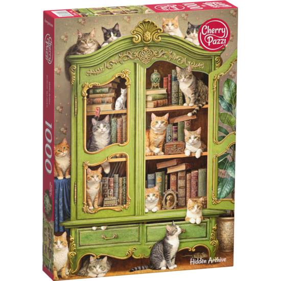 Puzzle Cherry Pazzi Arquivo Oculto 1000 peças