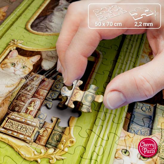 Puzzle Cherry Pazzi Arquivo Oculto 1000 peças