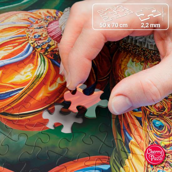 Puzzle Cherry Pazzi Arlequim 1000 peças