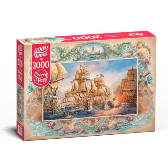 Puzzle Cherry Pazzi Batalha Naval de 2.000 peças
